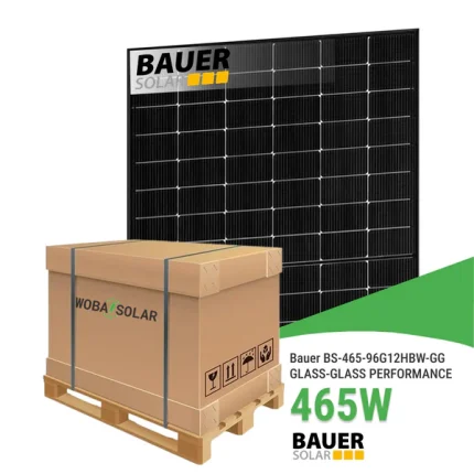 Bauer BS-465-96G12HBW-GG GLAS-GLAS PERFORMANCE – Palette (36 Stück)